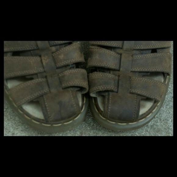 Dr Martens Fishermans Brown Leather Sandals 10
